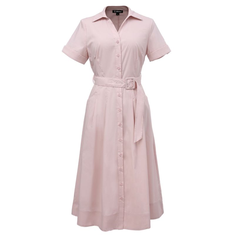 Women Printed Pure Cotton Flared Dress