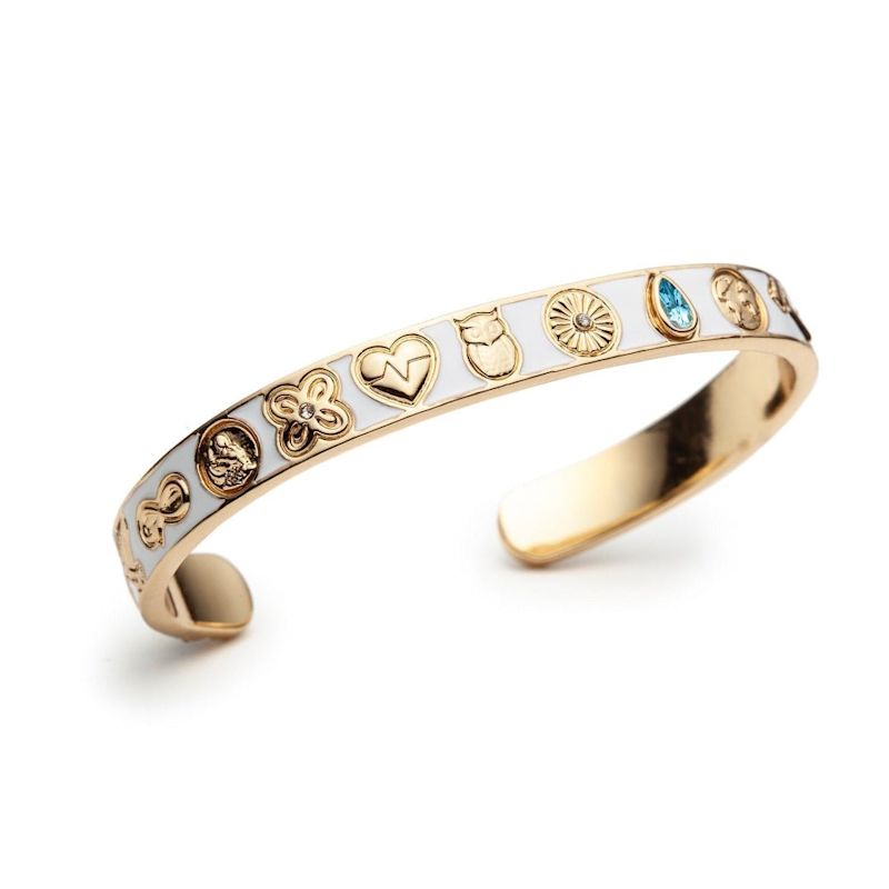 Global Goals Bangle White | With Love Darling | Wolf & Badger