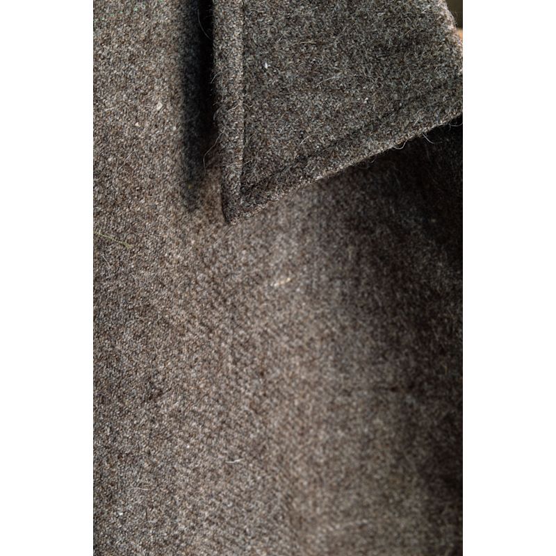 Handcrafted Pure Wool Jacket - Handwoven Himalayan Sheep Wool - Natural ...