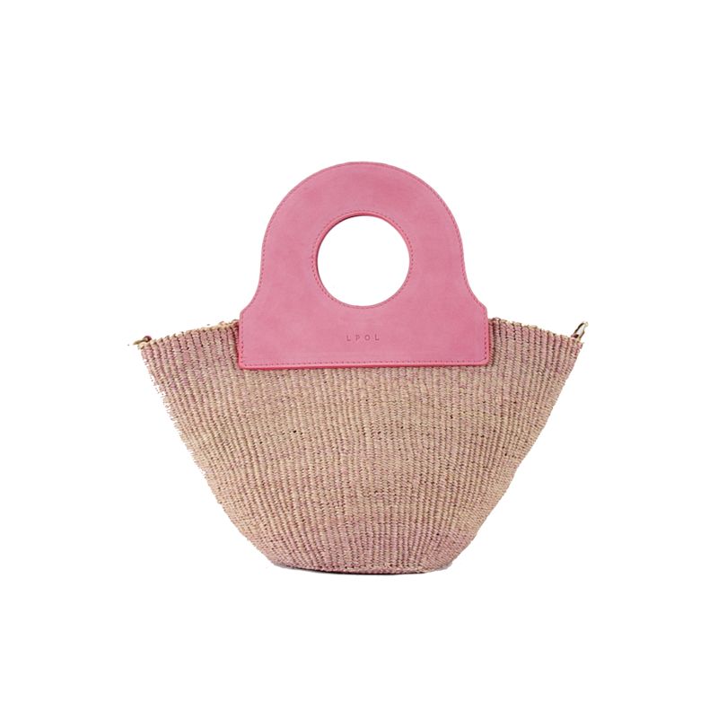 Handheld Basket Rose Pink | LPOL | Wolf & Badger