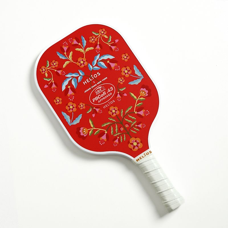Helios × Jessie Zhao Limited Edition Pickleball Paddle - Scarlet Tree ...