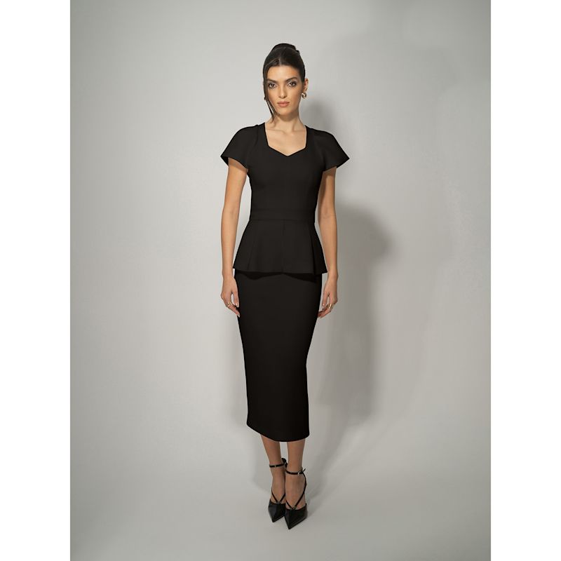 The Maria Pencil Midi Skirt