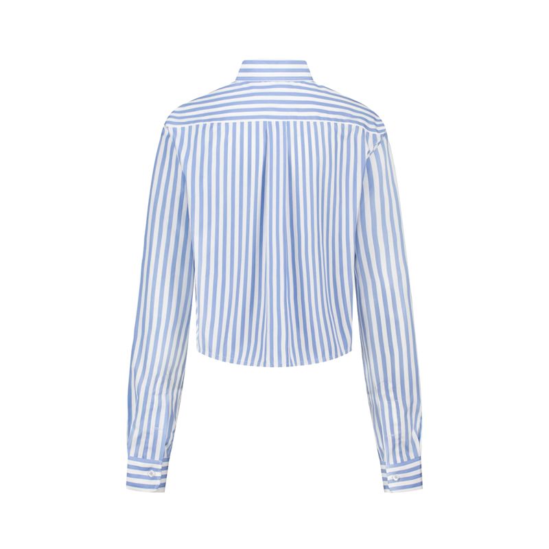 Ida Shirt Striped Blue | PARAMIDONNA | Wolf & Badger