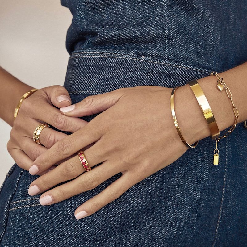 J'adore Gold Ring - Red | ARMS OF EVE | Wolf & Badger