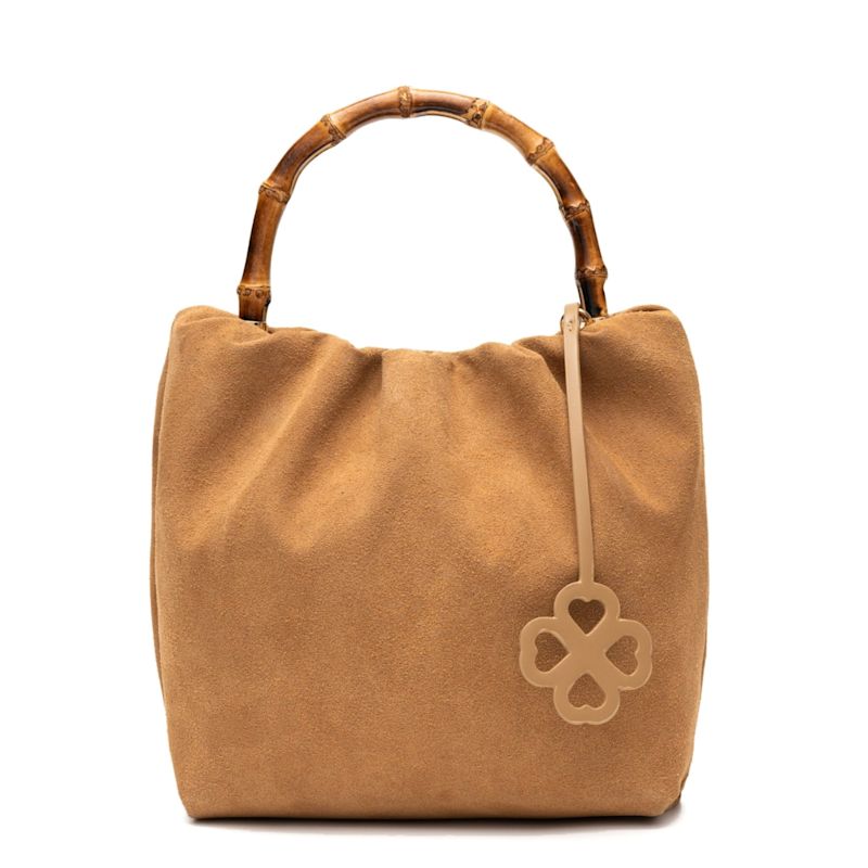 Jelavu - Vienna Suede Beige Crossbody Bags | Jelavu | Wolf & Badger