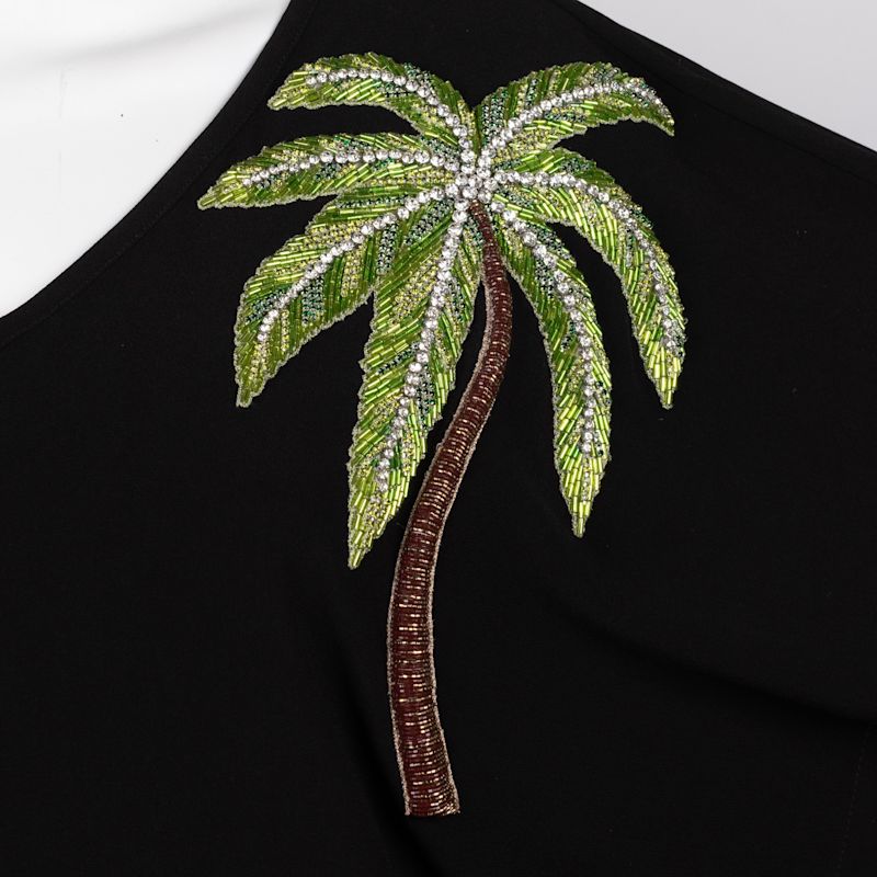 104 Palm tree kaftan main image 1