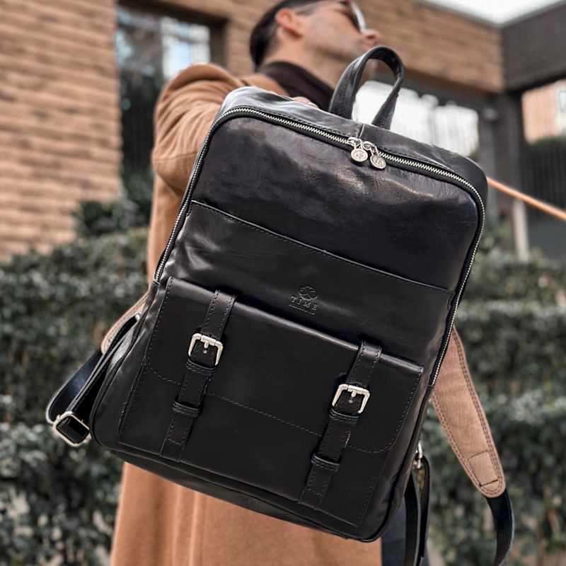 Divine Leather Bag - Black