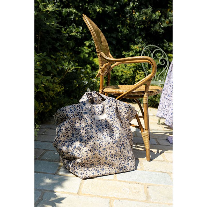 Aster Floral Cotton Tote Bag