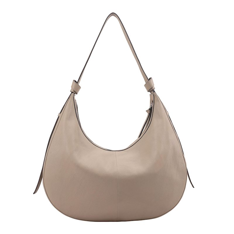 Michaela Leather Shoulder Bag - Neutrals | LLOYD BAKER | Wolf & Badger