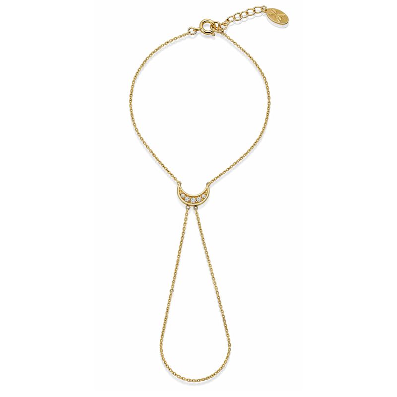 Mini Luna - Hand Chain | Atelier Petites Pierres | Wolf & Badger
