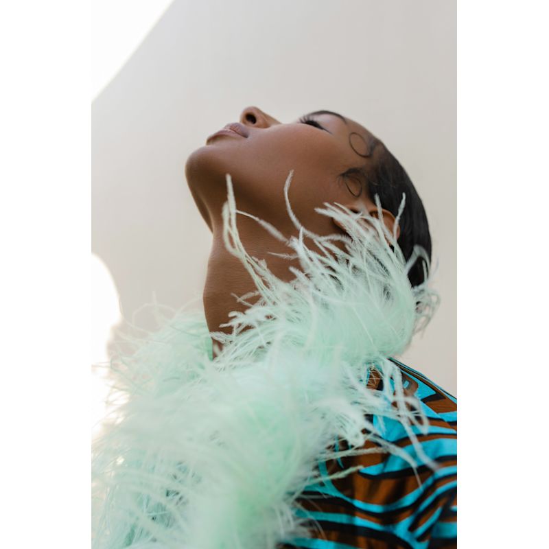 1000829 MAJULITTA JACKET - MINT GREEN
