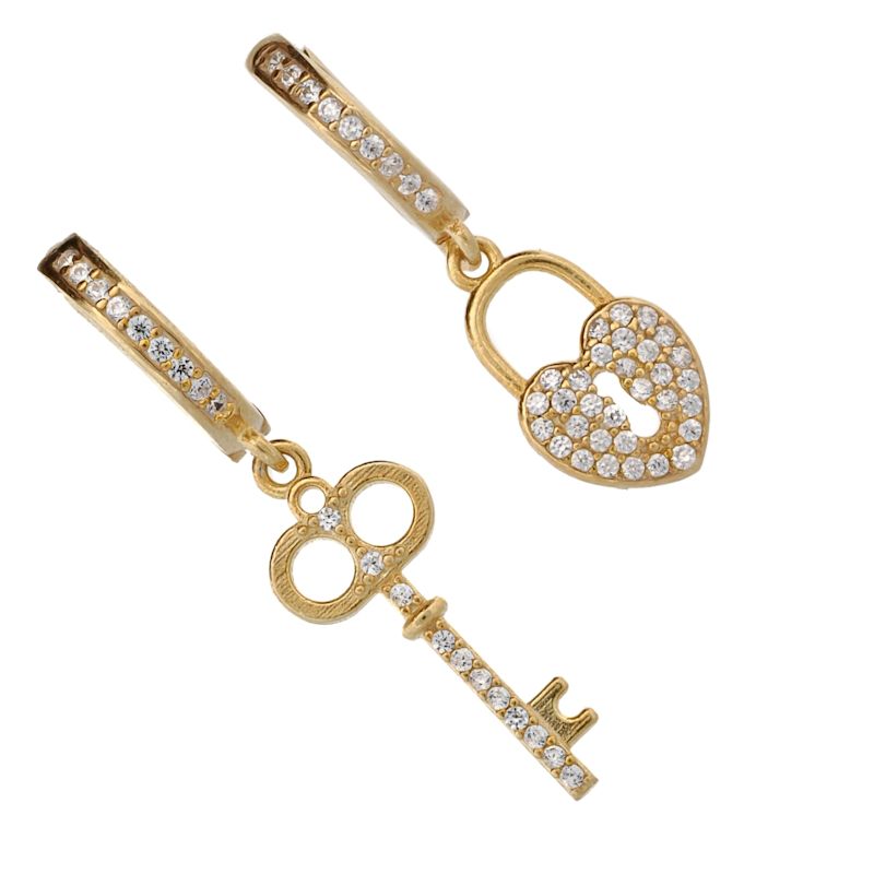 My Lock Diamond Earrings