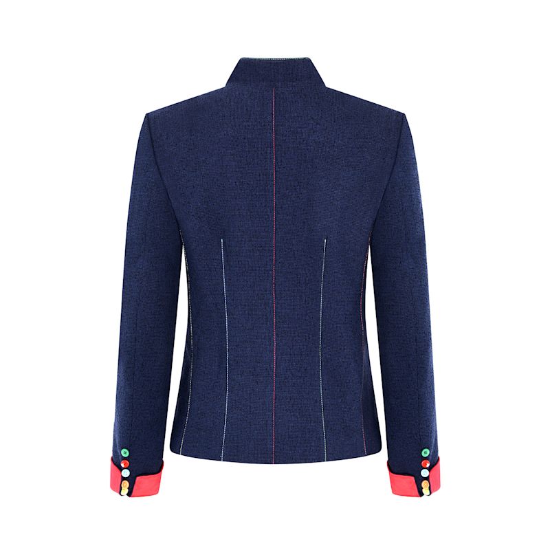 Navy Tessie Jacket | Beatrice von Tresckow | Wolf & Badger