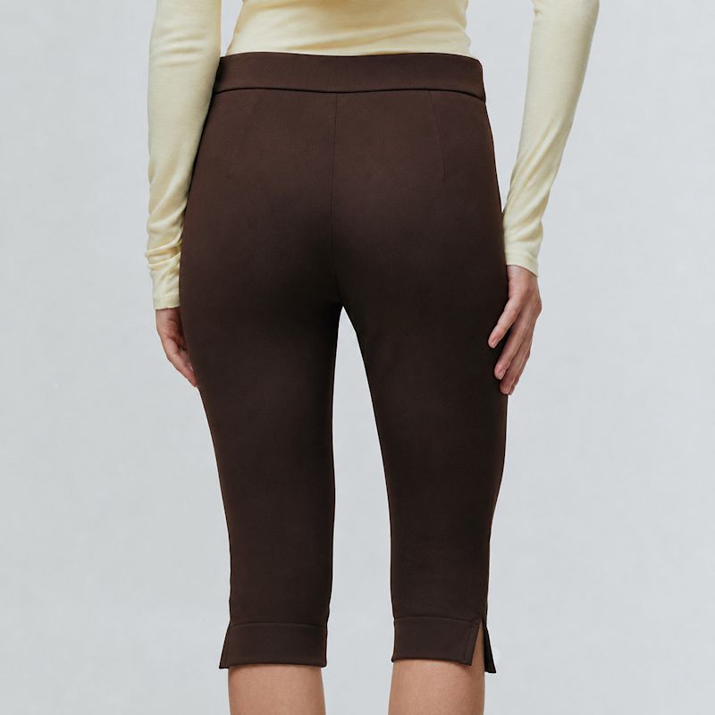 Noa Brown Capri Pants | ATS THE LABEL | Wolf & Badger