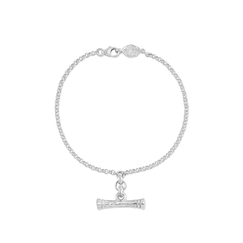 Nomad T-Bar™ Chain Bracelet - Silver | Dower & Hall | Wolf & Badger
