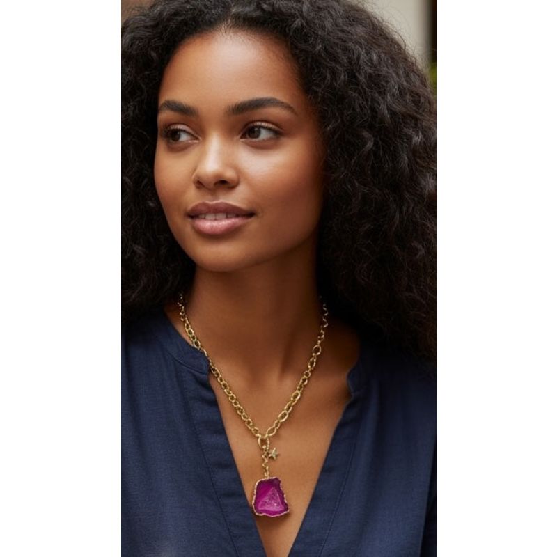 North Star Pink Necklace / Pink | Magpie Rose | Wolf & Badger