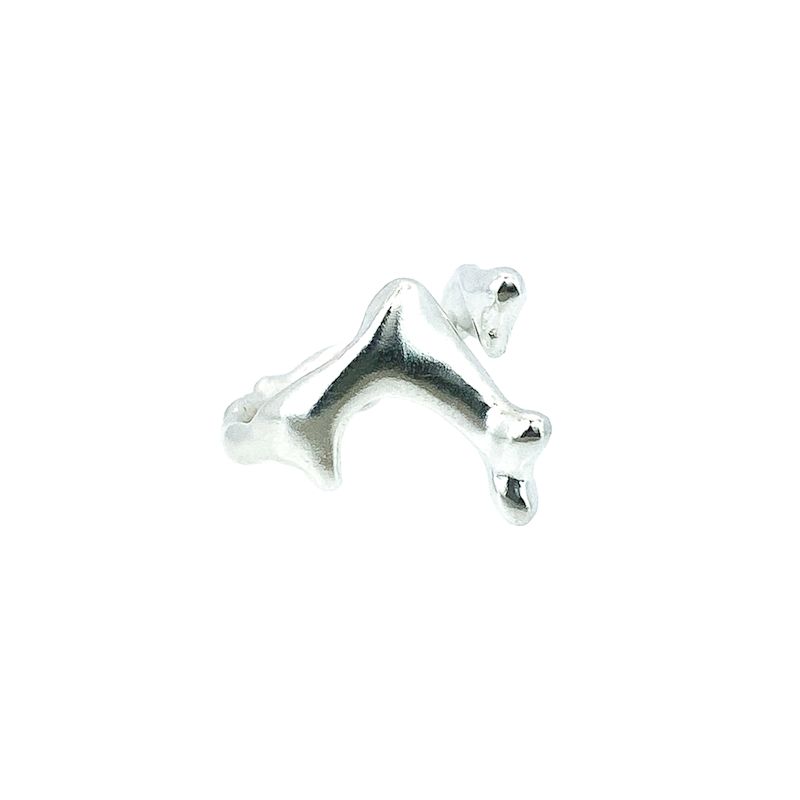 Open Drip Ring | Sterling Silver | Karen Kriegel | Wolf & Badger