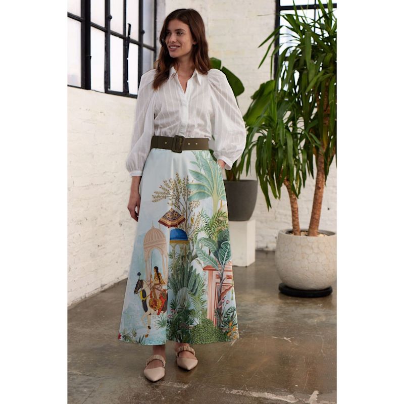 【PORTERNA】Diren two-way long skirt Twist Waist Skirt | Pencil Skirt | Donna Karan