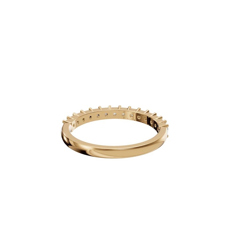 Sloane Princess Lab Grown Diamond Eternity Band – 10K Gold | Aya Fine ...