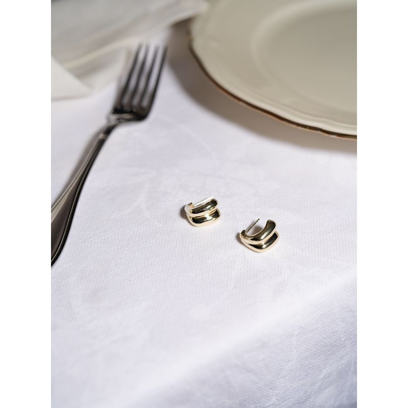 Sculpted Shell Earrings | Maison Azur | Wolf & Badger