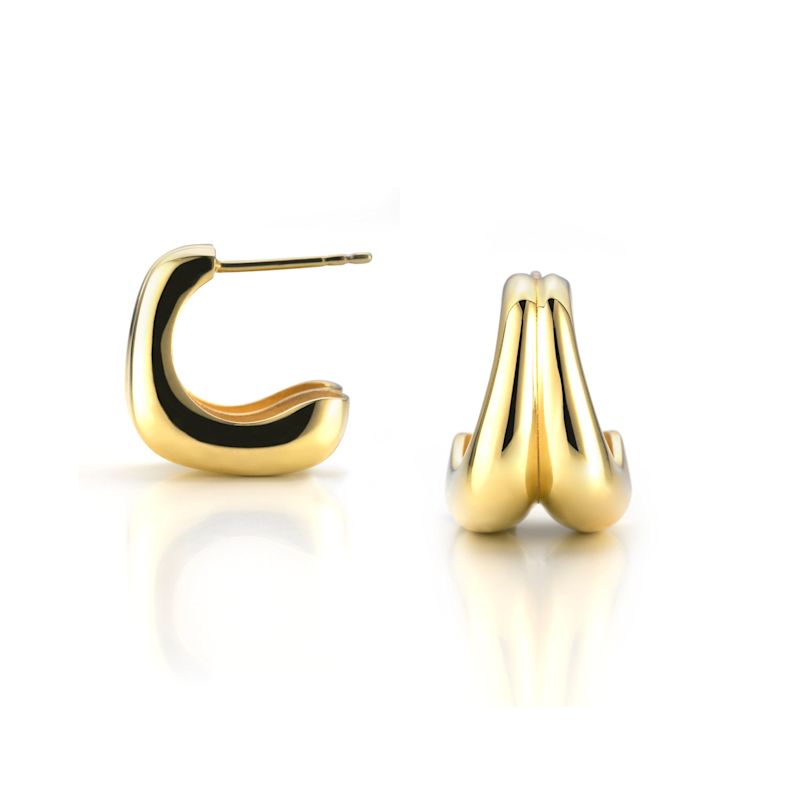 Sculpted Shell Earrings | Maison Azur | Wolf & Badger