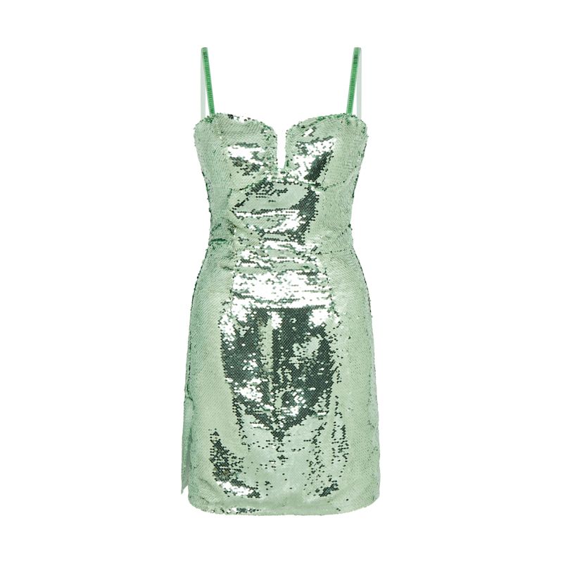 green spring mini dress Mini Journey Dress in Light Green 2T main image 0