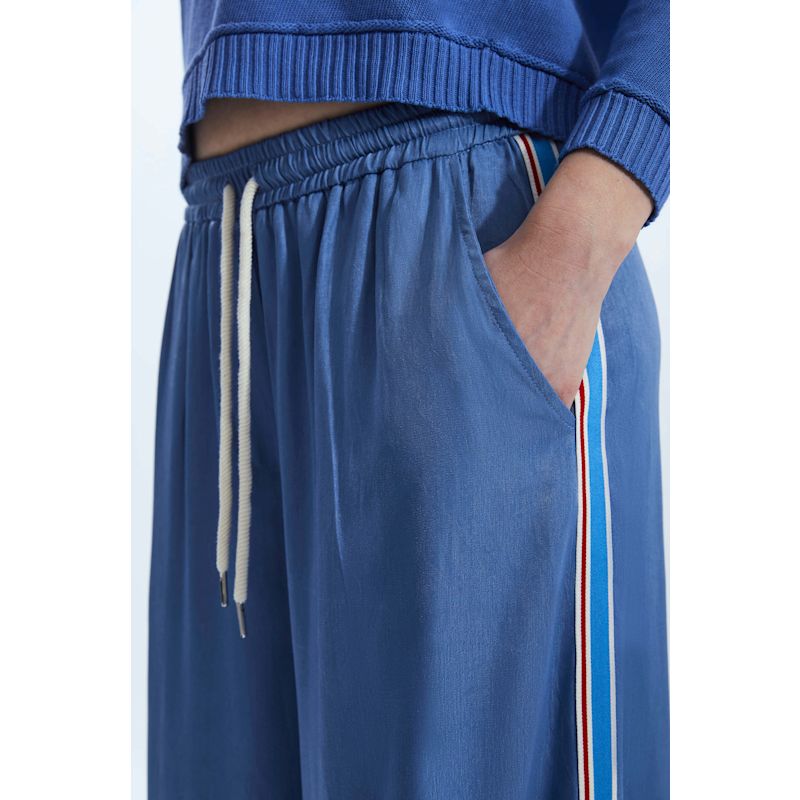 Wide Leg Denim with Side Circles main image 0