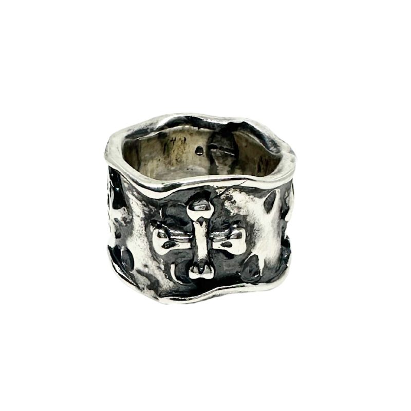 Skulls And Bones Ring Unisex – Sterling Silver | Tg-Jewelry By Tamara ...