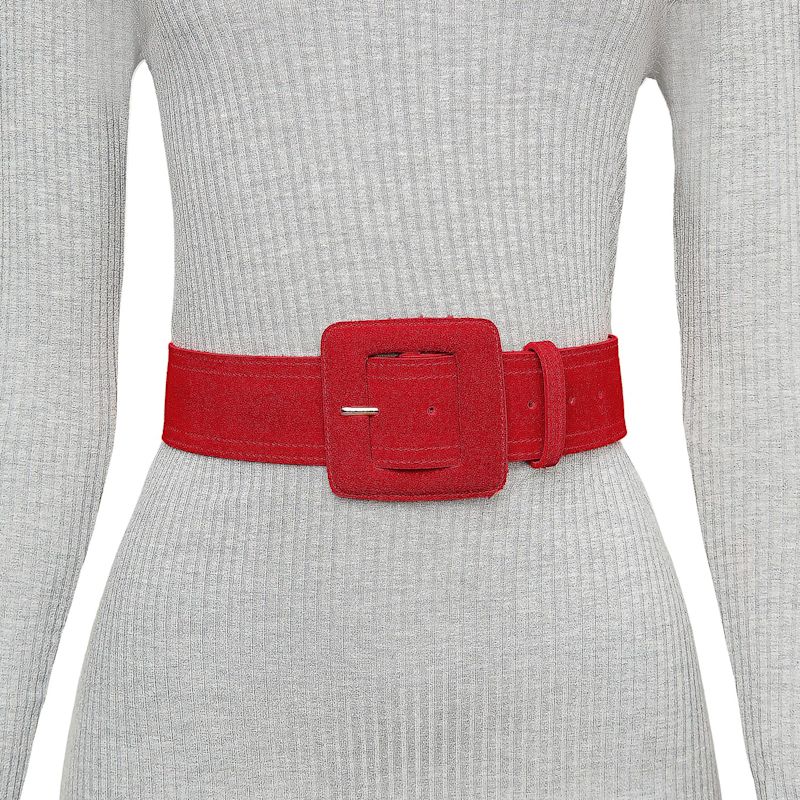 小物 KAJA REVERSIBLE SUEDE SQUARE RING BELT 3b61e76182d0c6bc4b47ee90d54003