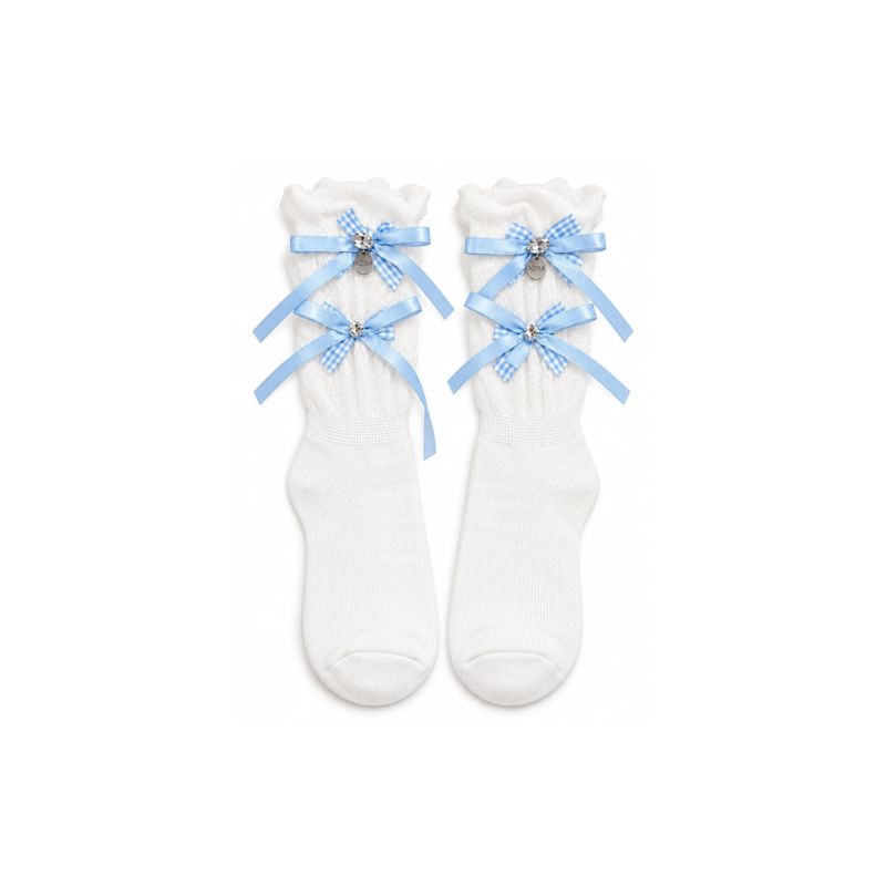 Sunday Belle Bow Socks | ADIBA | Wolf & Badger