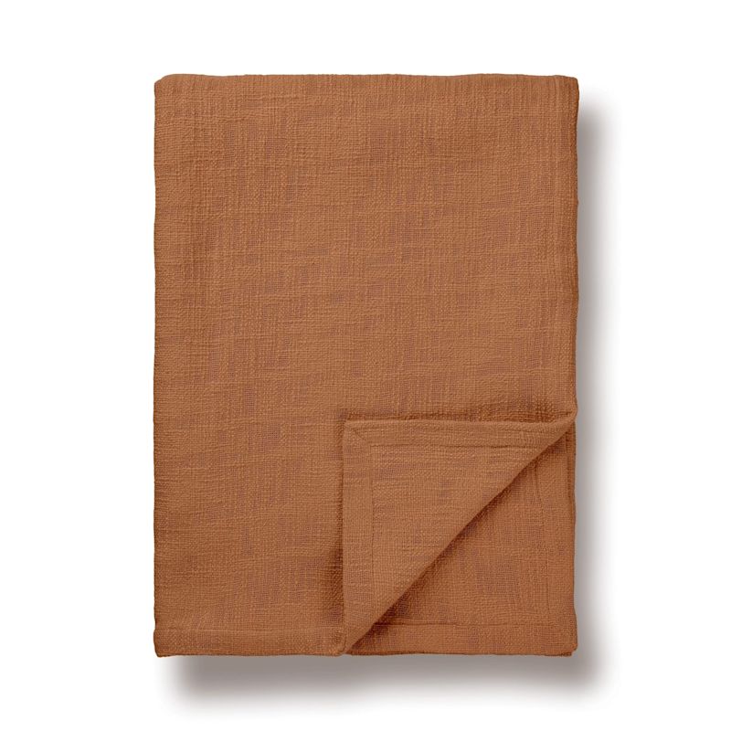 Tate Bed Throw — Rust | TAMEKO | Wolf & Badger