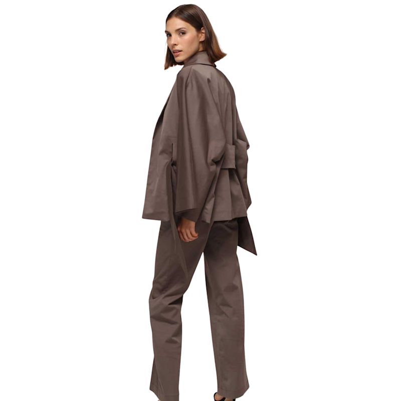 Taupe Kimono Jacket | Humans & Land | Wolf & Badger