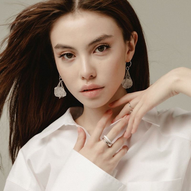 Ten Sixty Four Studios Silver Earrings | TAMI&TAMI | Wolf & Badger