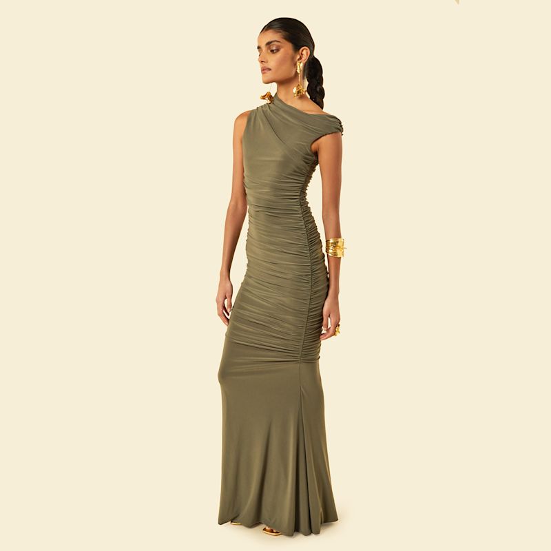 Georgia Maxi Dress in Dahlia
