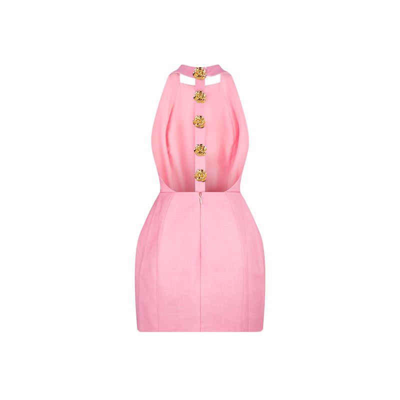 open lace back dress Tiffany Mini main image 1