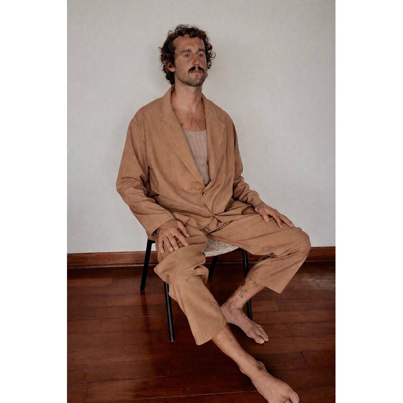 Tropical Wool Suit Jacket | Taka | Wolf & Badger