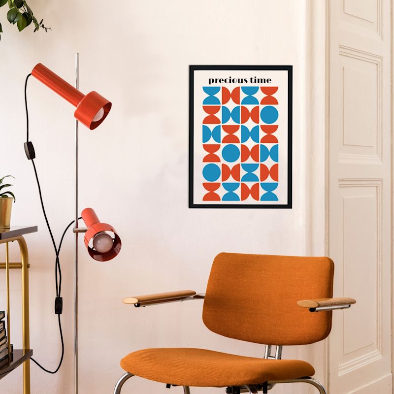 Precious Time GicléE Retro Art Print A2 | Fanclub | Wolf & Badger
