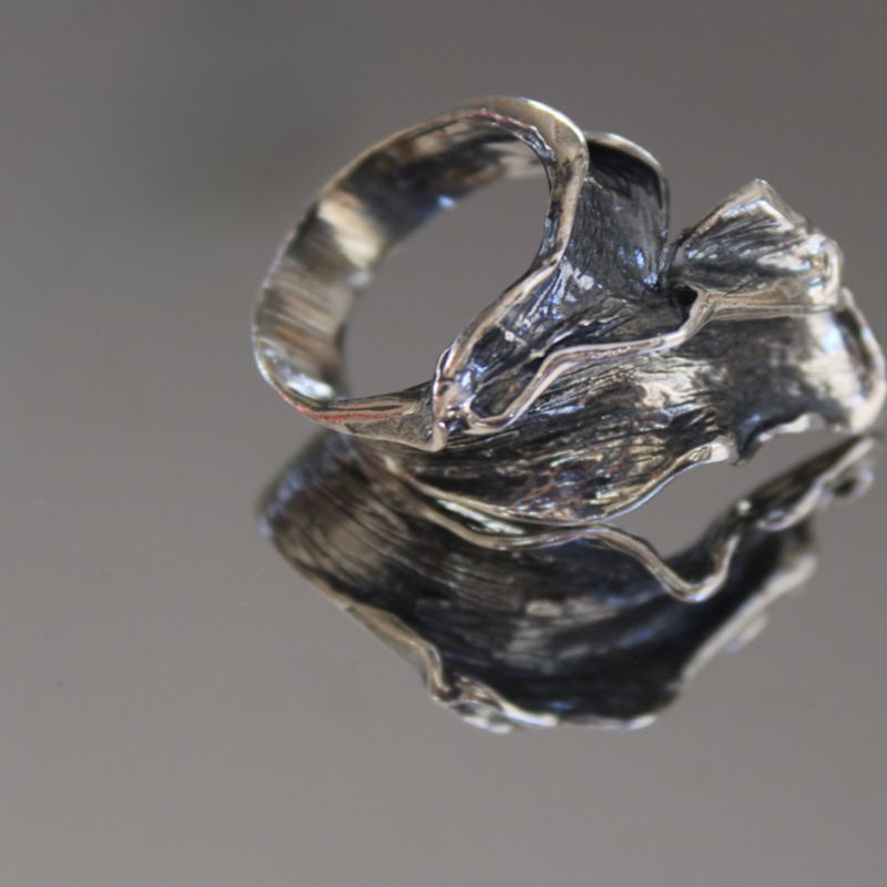 Vlora Art Nouveau Floral Ring | 1610Istanbul | Wolf & Badger