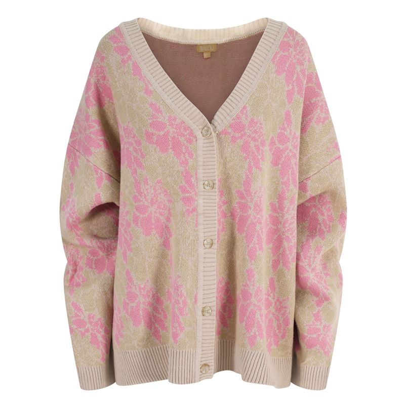 Knitted Floral Cardi