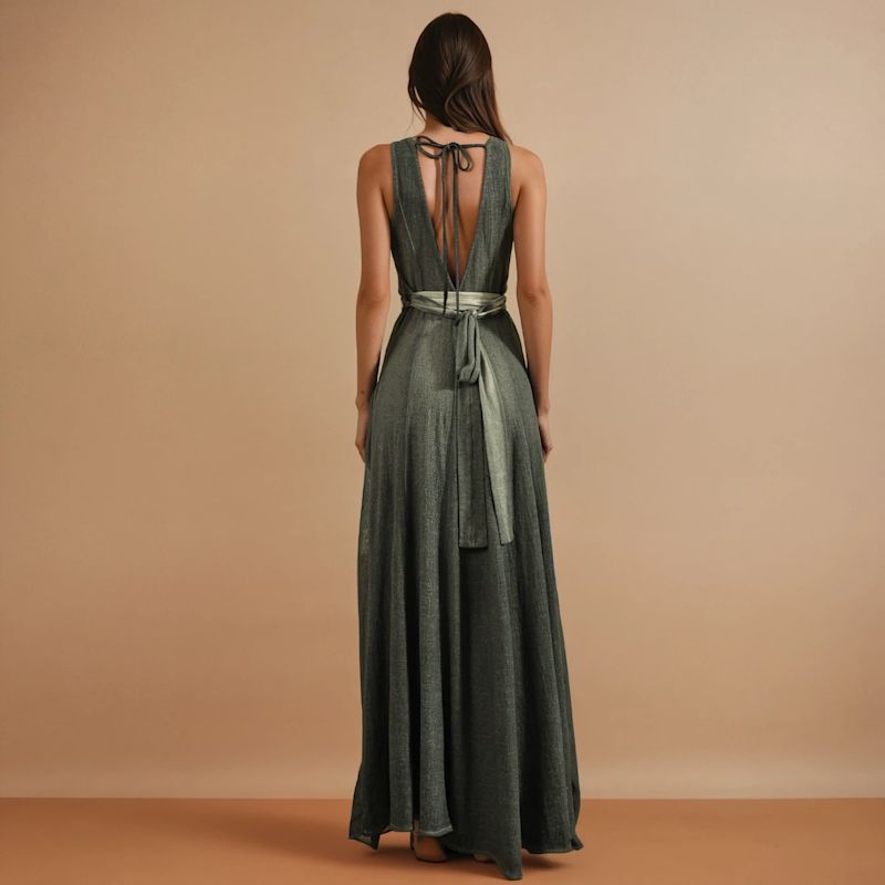green emerald velvet dress Floral Green Boho Maxi Dress Boho Dress Official
