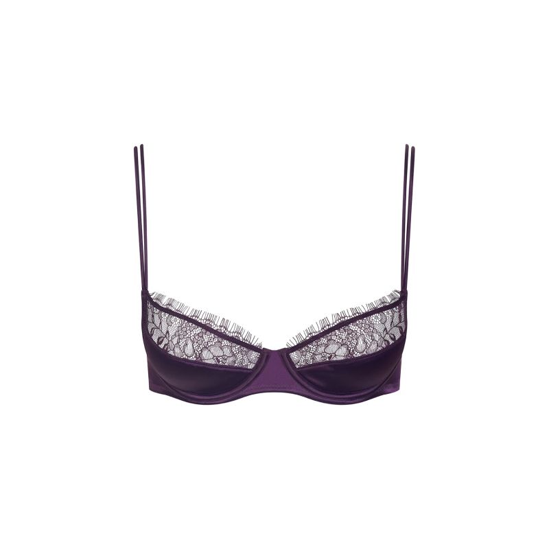 1/4 Cup Bra - Villa Satine | MAISON CLOSE | Wolf & Badger