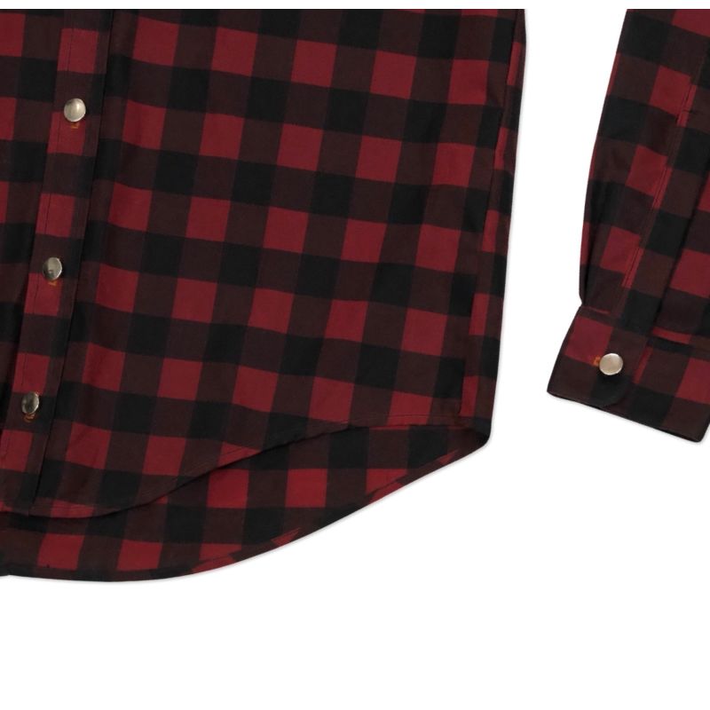 Oxylus Plaid Button Up Shirt image