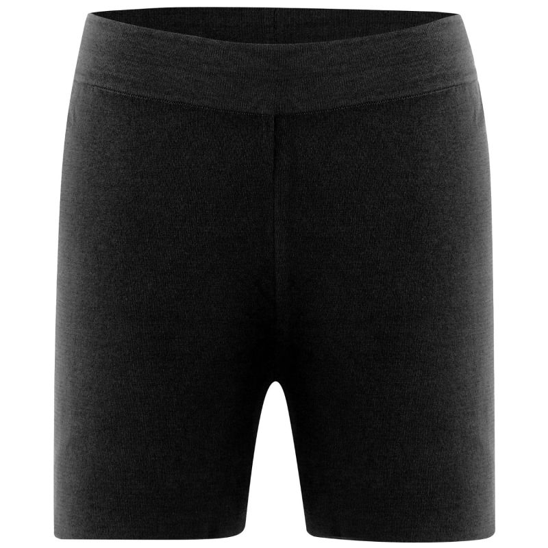 100% Cotton Elastic Waist Shorts - Anthracite image