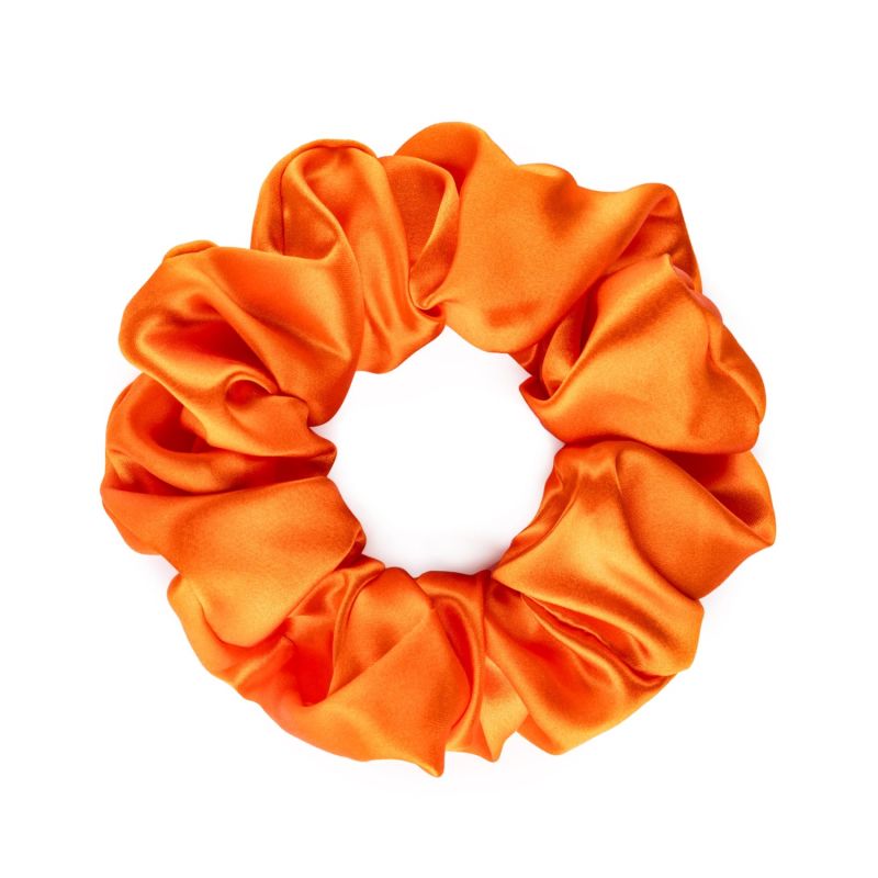 3 Large Silk Scrunchies - The Tropics image