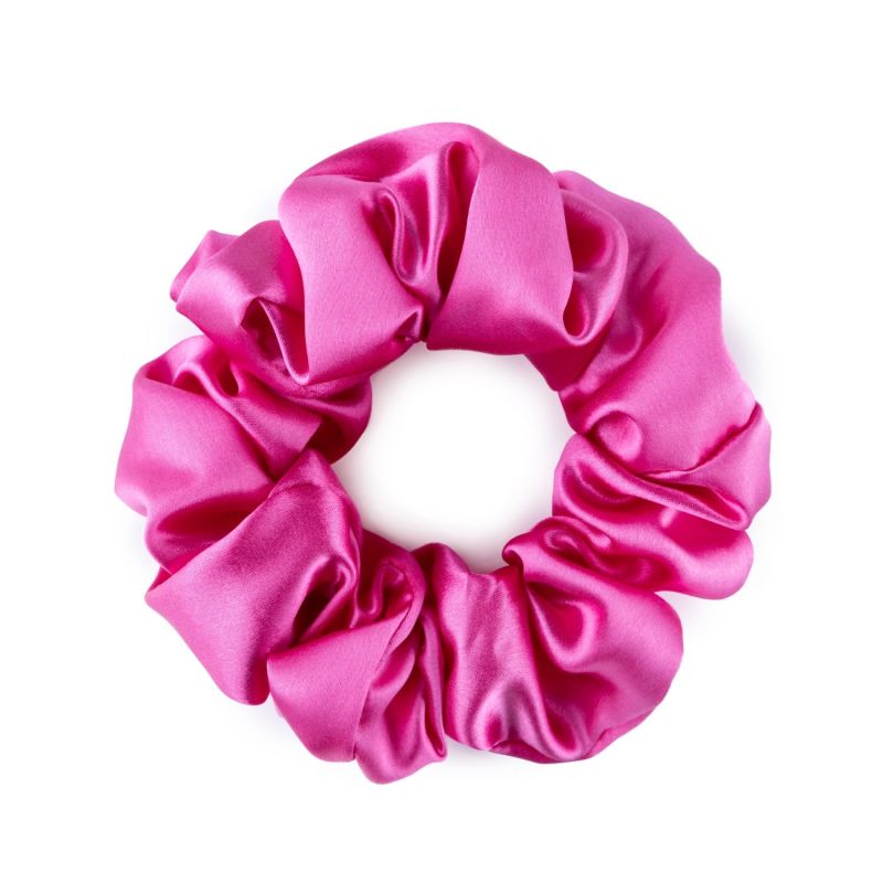 3 Large Silk Scrunchies - The Tropics image