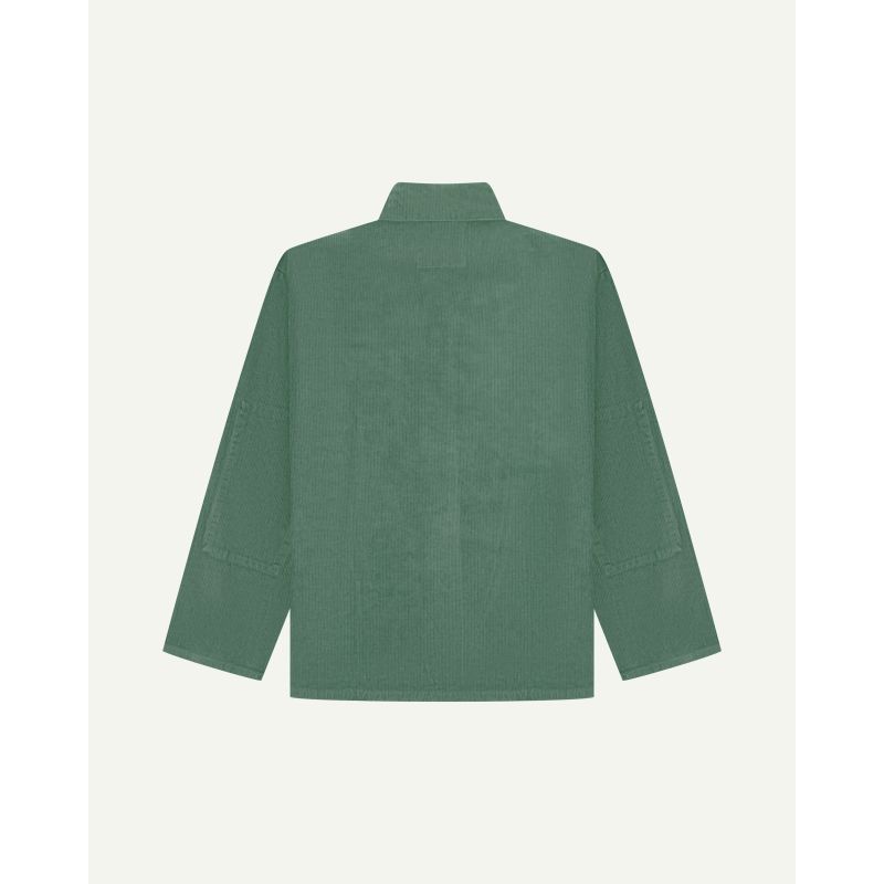 Buttoned Cord Overshirt - Eucalyptus image