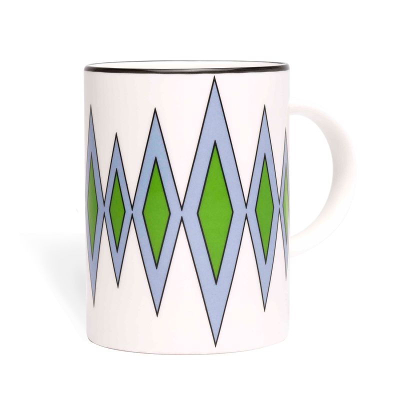 Diamond Blue Green Mug image