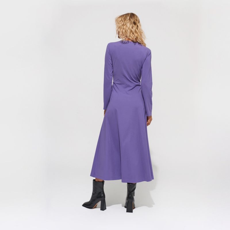 A-Line Midi Dress – Purple, PLIÉ