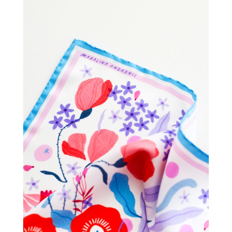 A Special Delivery Small Silk Scarf image