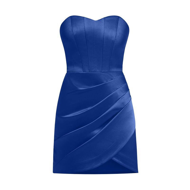 A Touch Of Glamour Mini Dress, Blue image